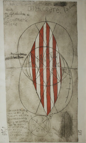 Anton Heyboer, ets / grafiek, Alceste serie,