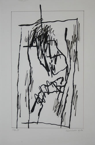 Jan Schoonhoven- T84-75 - Kunst collectie HDVcollect